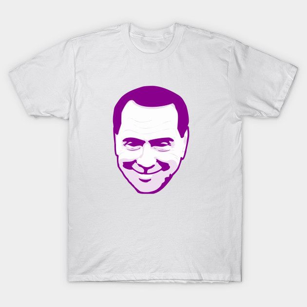 Berlusconi Face / End of History (Purple Lettering) by Bungacast